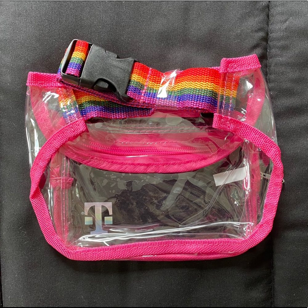 T-mobile clear fanny pack. NWOT